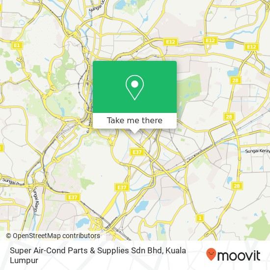 Super Air-Cond Parts & Supplies Sdn Bhd map