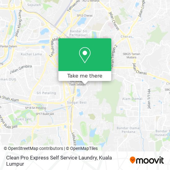 Clean Pro Express Self Service Laundry map
