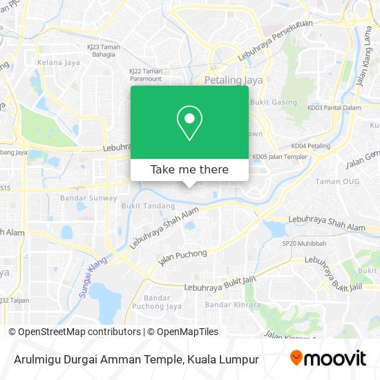 Arulmigu Durgai Amman Temple map