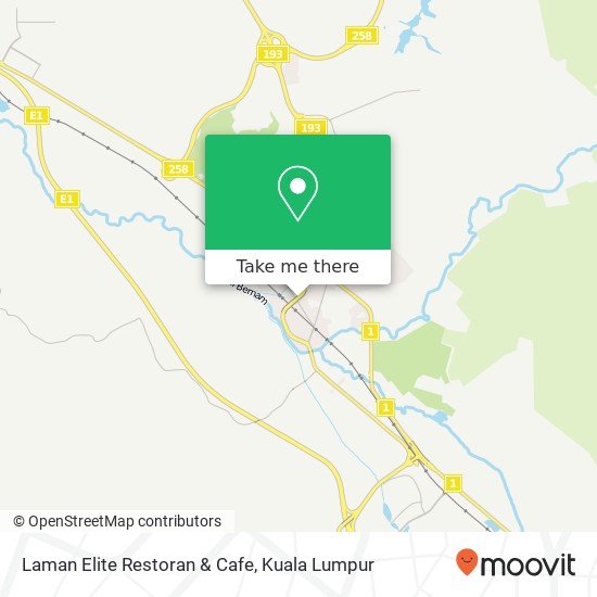 Laman Elite Restoran & Cafe map