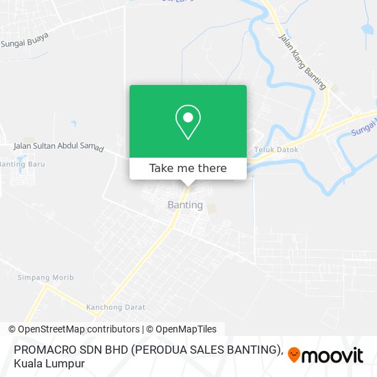 PROMACRO SDN BHD (PERODUA SALES BANTING) map