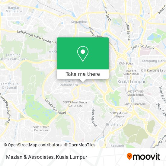 Mazlan & Associates map