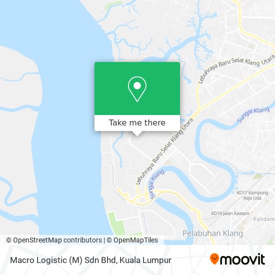 Macro Logistic (M) Sdn Bhd map