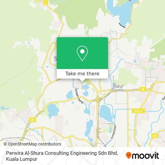 Perwira Al-Shura Consulting Engineering Sdn Bhd map