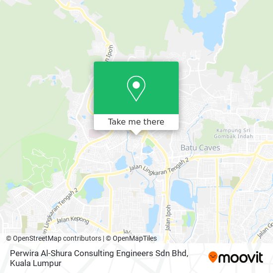 Perwira Al-Shura Consulting Engineers Sdn Bhd map
