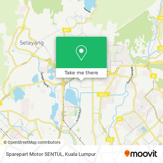 Sparepart Motor SENTUL map