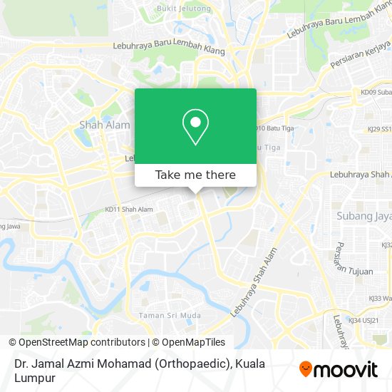 Dr. Jamal Azmi Mohamad (Orthopaedic) map