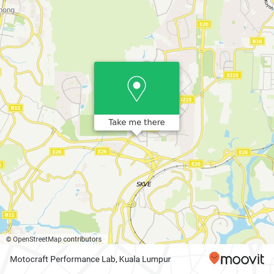 Motocraft Performance Lab map