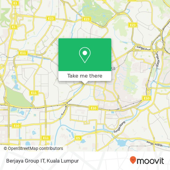 Berjaya Group IT map