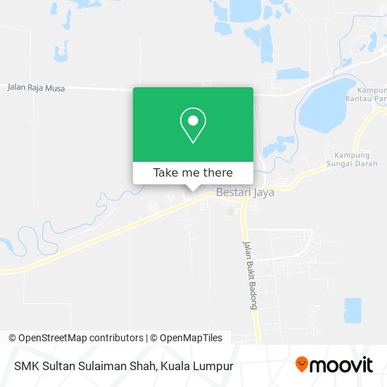 SMK Sultan Sulaiman Shah map