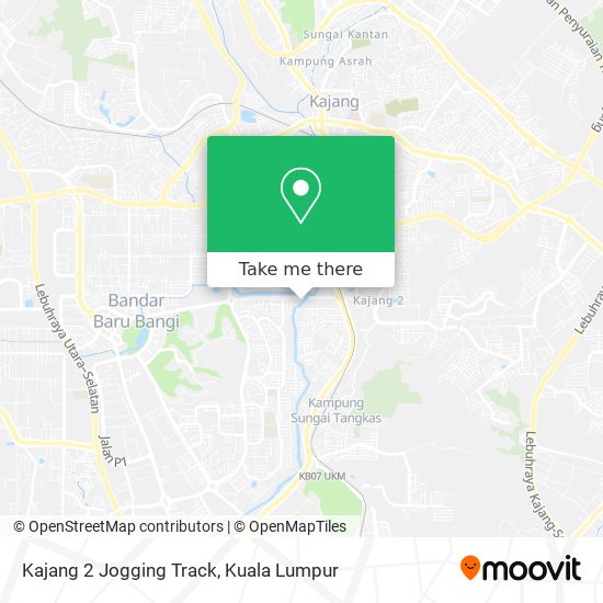 Kajang 2 Jogging Track map