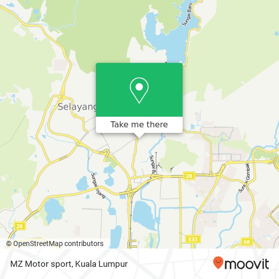 MZ Motor sport map