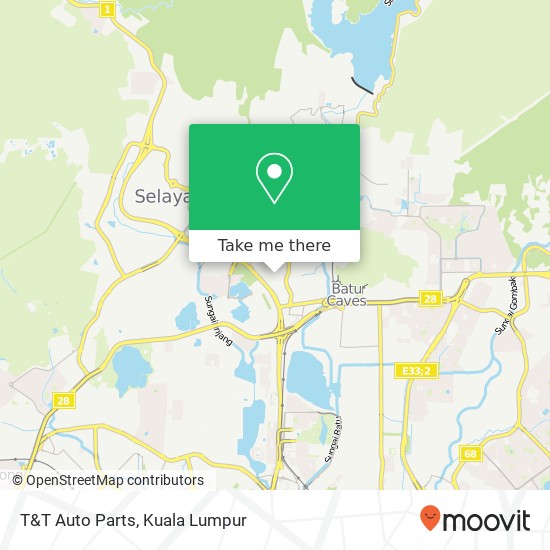 T&T Auto Parts map