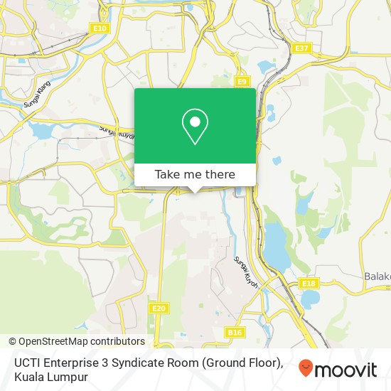 Peta UCTI Enterprise 3 Syndicate Room (Ground Floor)