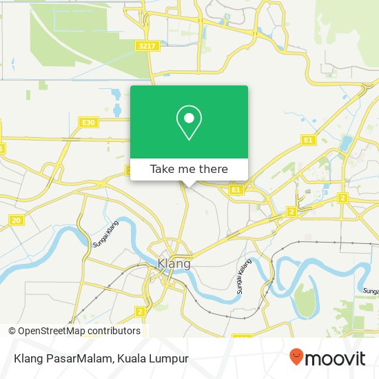 Klang PasarMalam map