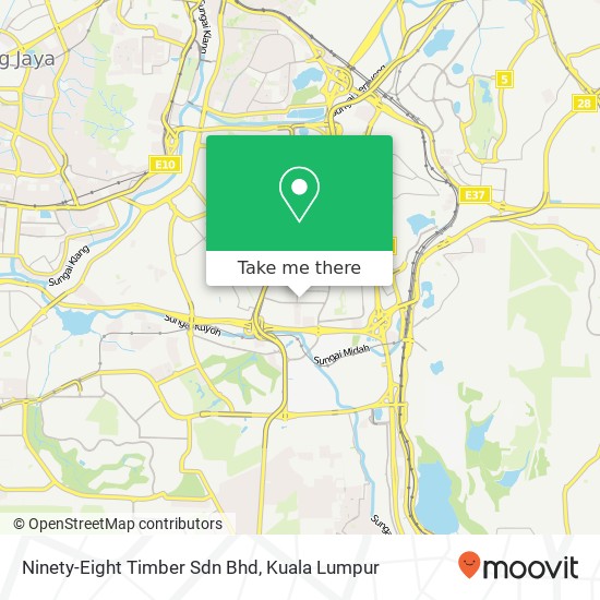 Ninety-Eight Timber Sdn Bhd map