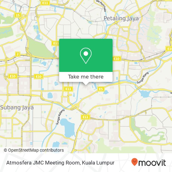Atmosfera JMC Meeting Room map