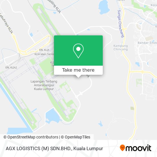 Peta AGX LOGISTICS (M) SDN.BHD.