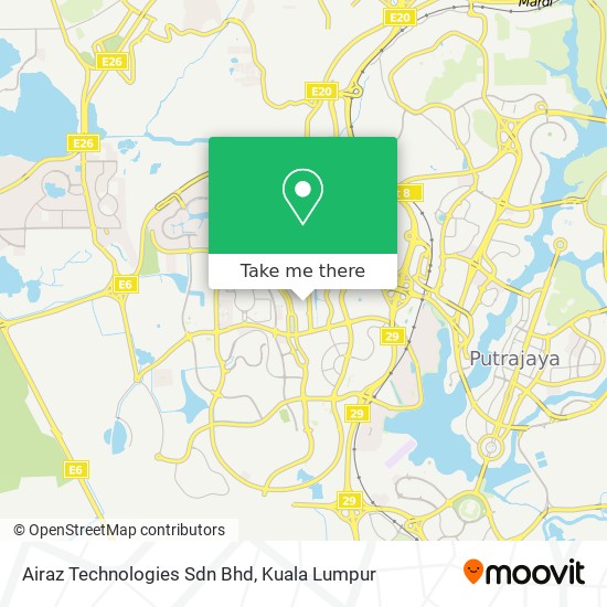 Airaz Technologies Sdn Bhd map