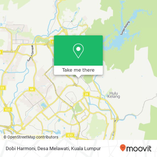Dobi Harmoni, Desa Melawati map