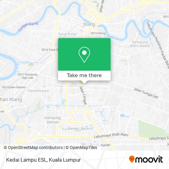 Kedai Lampu ESL map