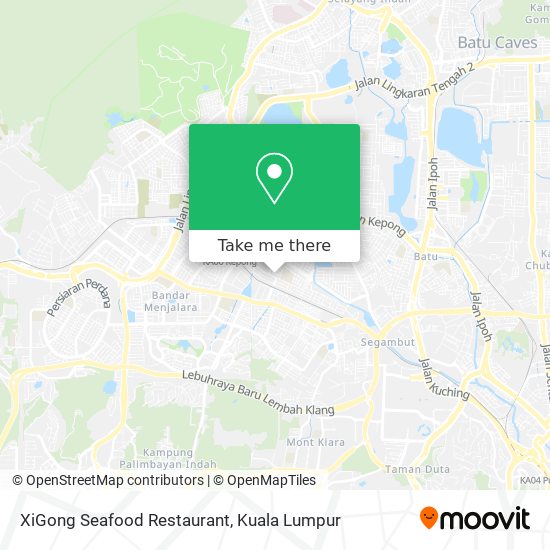 XiGong Seafood Restaurant map