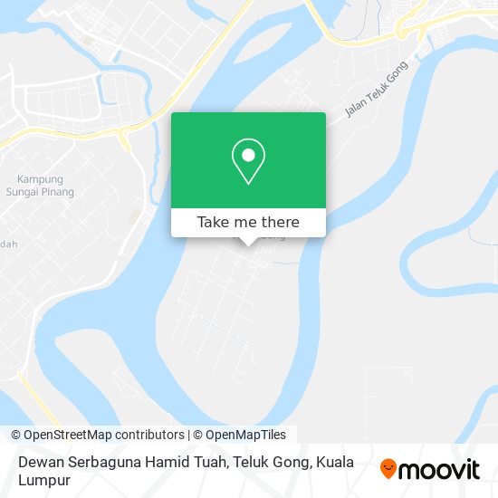 Peta Dewan Serbaguna Hamid Tuah, Teluk Gong