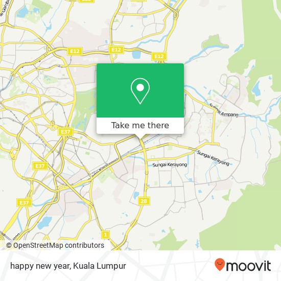 happy new year map