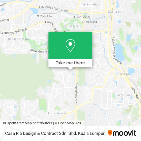 Casa Ria Design & Contract Sdn. Bhd map