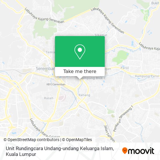 Unit Rundingcara Undang-undang Keluarga Islam map