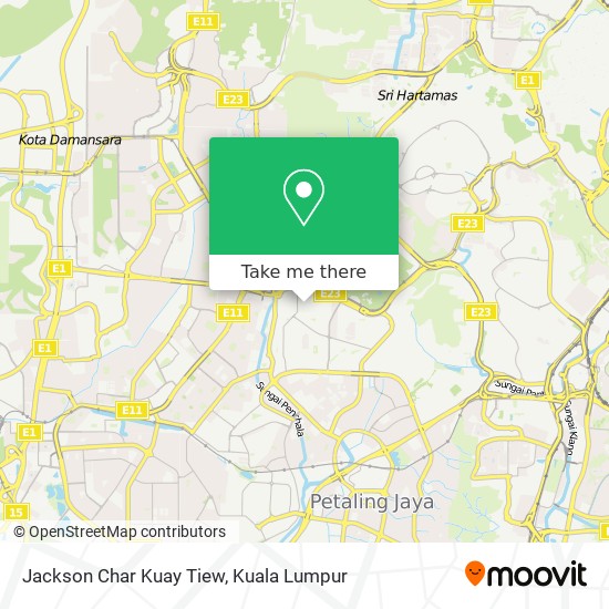 Jackson Char Kuay Tiew map