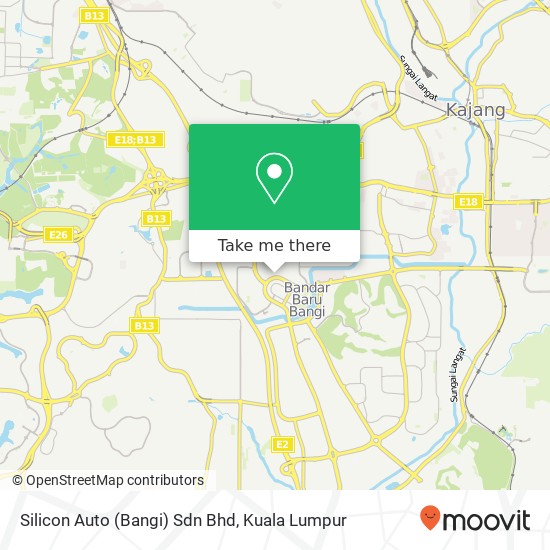 Silicon Auto (Bangi) Sdn Bhd map