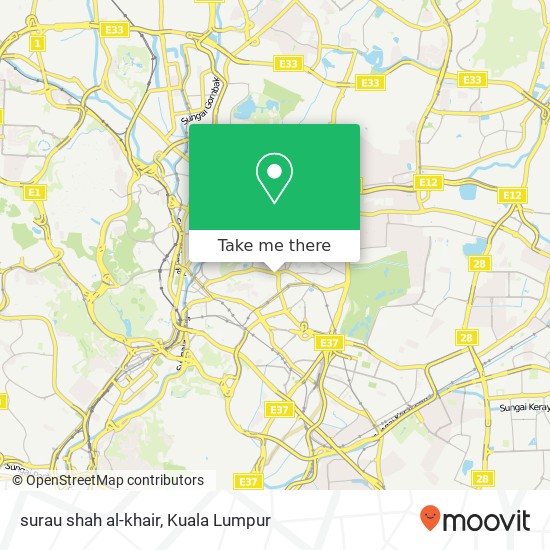 surau shah al-khair map