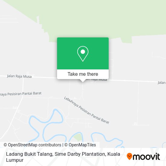 Peta Ladang Bukit Talang, Sime Darby Plantation