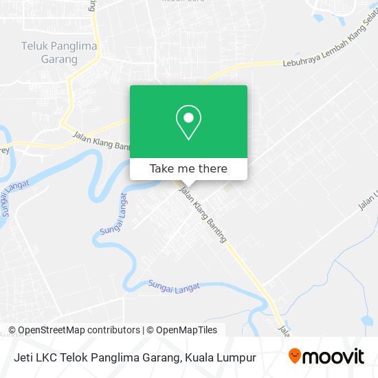 Jeti LKC Telok Panglima Garang map