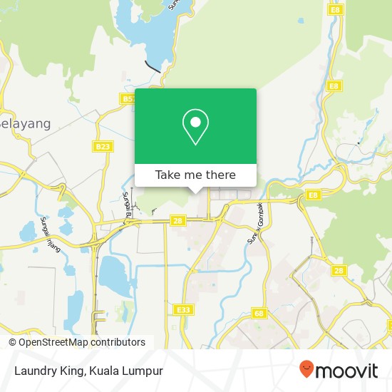 Laundry King map