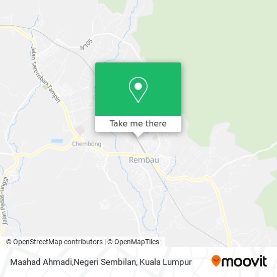 Maahad Ahmadi,Negeri Sembilan map