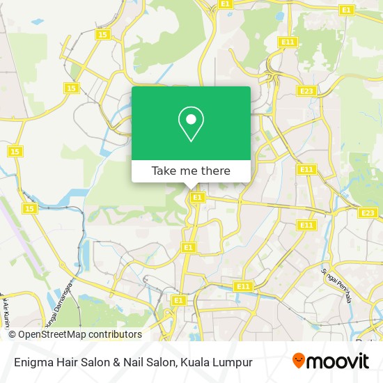 Enigma Hair Salon & Nail Salon map