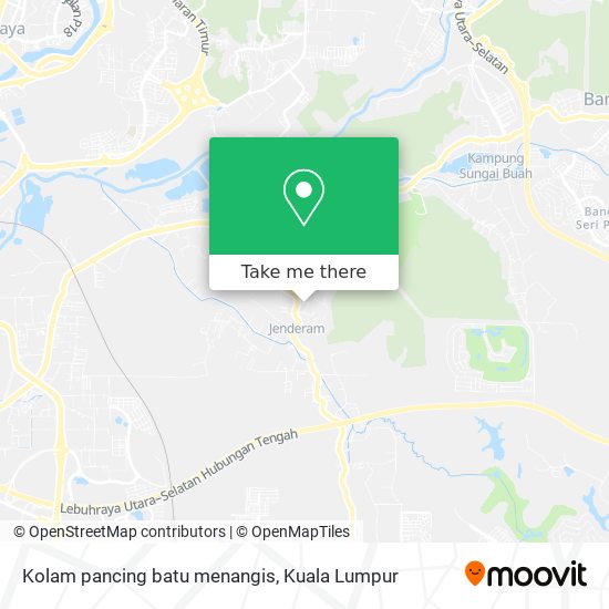 Kolam pancing batu menangis map