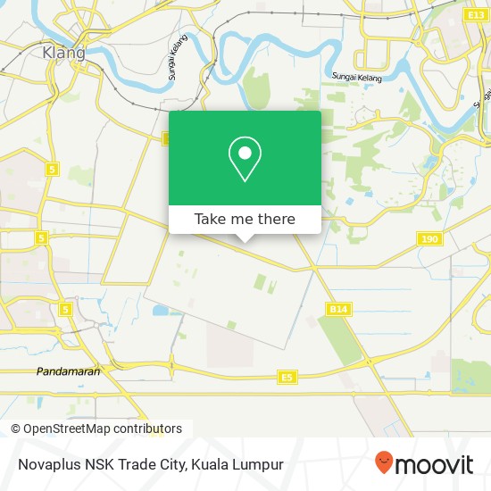 Novaplus NSK Trade City map