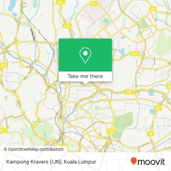 Peta Kampong Kravers (IJN)