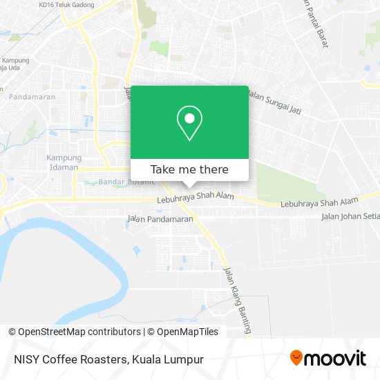 NISY Coffee Roasters map