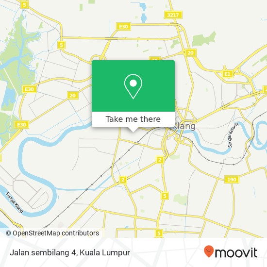 Jalan sembilang 4 map