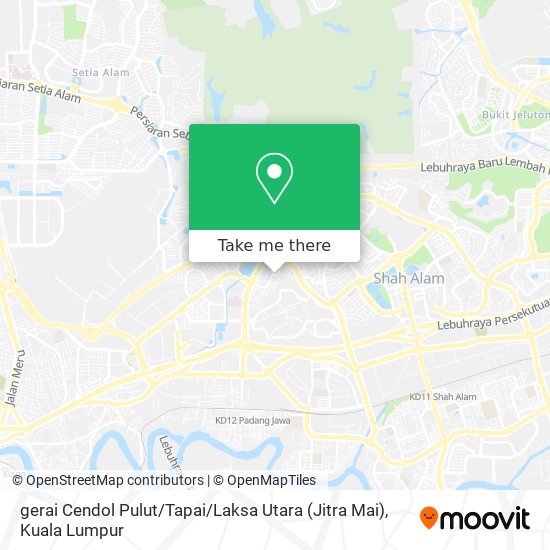 gerai Cendol Pulut / Tapai / Laksa Utara (Jitra Mai) map