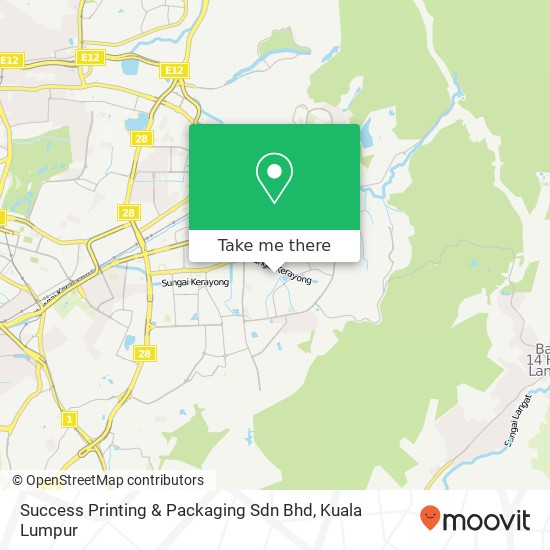 Success Printing & Packaging Sdn Bhd map