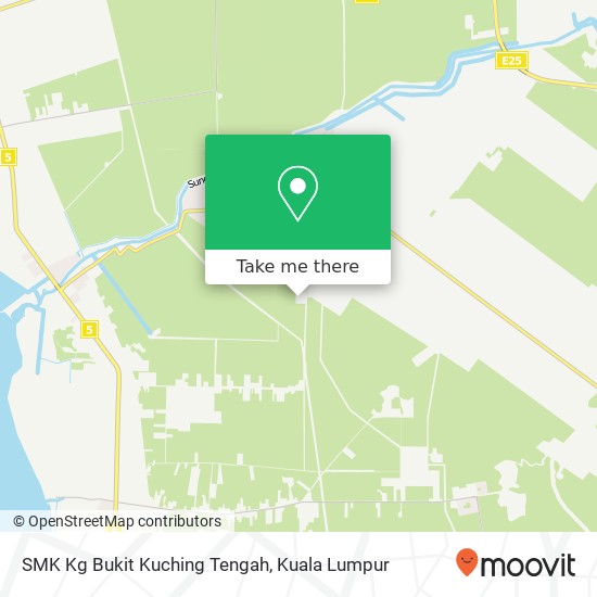 SMK Kg Bukit Kuching Tengah map