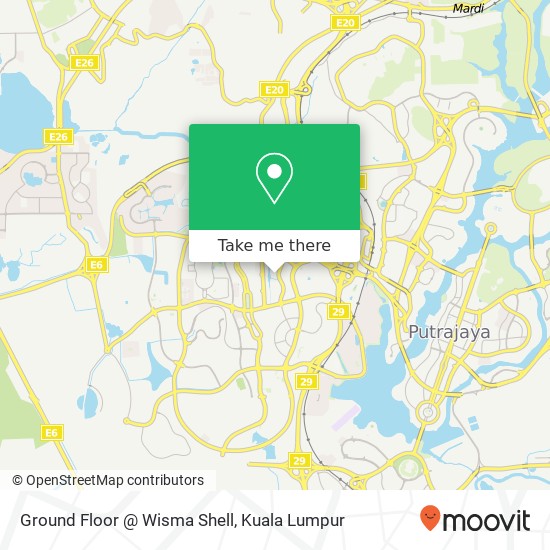 Ground Floor @ Wisma Shell map