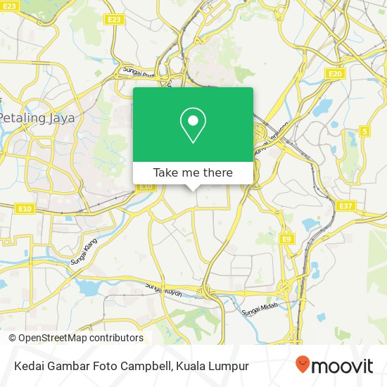 Kedai Gambar Foto Campbell map