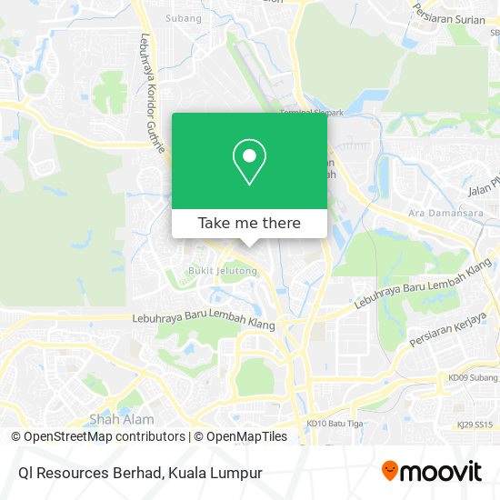 Ql Resources Berhad map