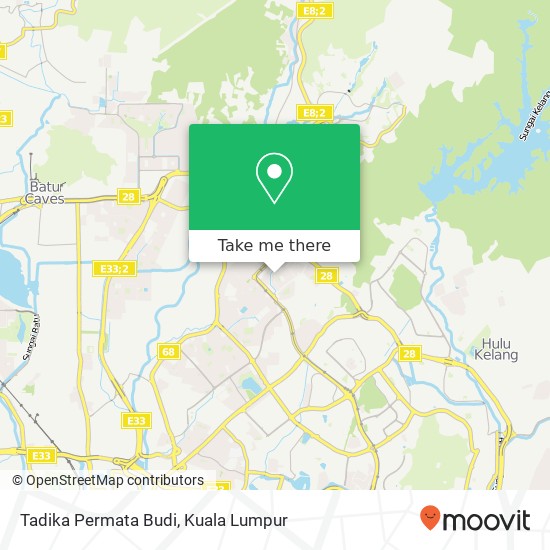 Tadika Permata Budi map